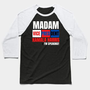 Madam Vice President Baseball T-Shirt